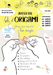 Lire la suite à propos de l’article ATELIERS ORIGAMI d’AOÛT