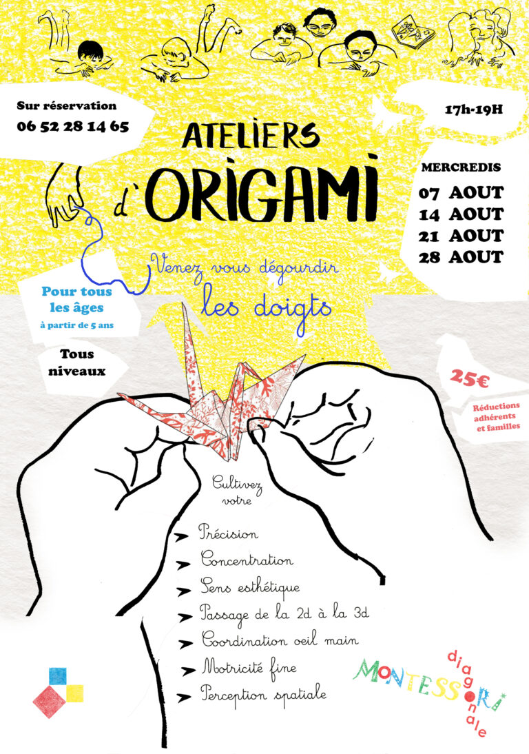 Lire la suite à propos de l’article ATELIERS ORIGAMI d’AOÛT